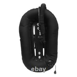 30Lbs Scuba BCD Buoyancy Compensator Scuba, Black M8M77106