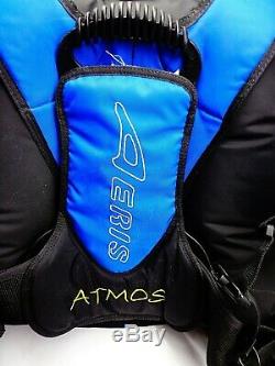 AERIS ATMOS SZ-XXL 2X Scuba BCD Weight Integrated Dive Buoyancy Compensator