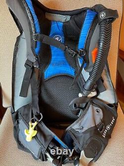 AQUA LUNG ZUMA Weight Integrated Travel Scuba BCD Small / Medium Excellent