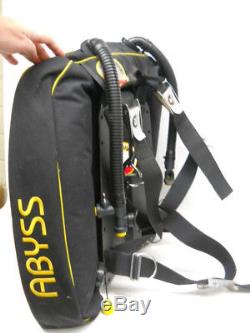 Abysmal Diving Abyss Tech Wing Back Plate Bladder, scuba pro diving