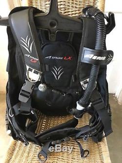 Aeris ATMOS LX Scuba BCD Size Small, Weight Integrated Dive BC, Buoyancy