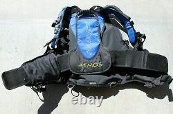 Aeris Atmos Scuba BCD Vest Jacket Blue Small