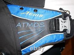 Aeris Atmos Scuba Dive Weight Integrated BC BCD Large L Jacket Vest EXCELLENT