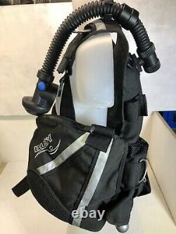 Ap Valves Buddy BCD Stab Jacket Diving Scuba Size Small Auto Air Black