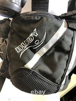 Ap Valves Buddy BCD Stab Jacket Diving Scuba Size Small Auto Air Black