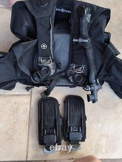 Aqua Lung Dimension Scuba BCD Black Large