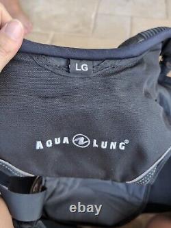 Aqua Lung Dimension Scuba BCD Black Large