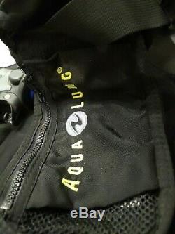 Aqua Lung Malibu RDS Dive Vest BCD SCUBA With Octo Inflator Size Large