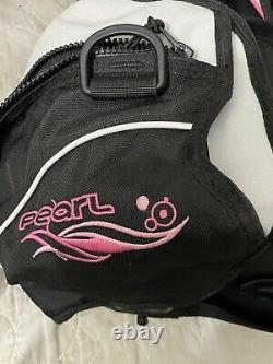 Aqua Lung Pearl BCD Scuba Dive Diving Ladies Fits like S Pink