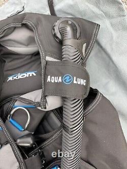 Aqualung Axiom BC XL Black/Charcoal with Inflator Hose