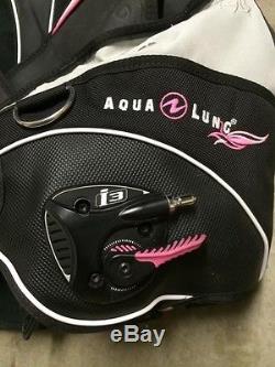 Aqualung Pearl i3 Scuba Diving Women's BCD Pink M / L # 395283