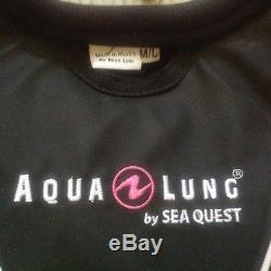 Aqualung Pearl i3 Scuba Diving Women's BCD Pink M / L # 395283