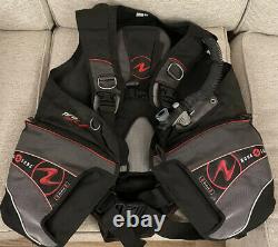 Aqualung Pro LT bcd New, Size XL, Missing SureLock II Integrated Weight Pouches