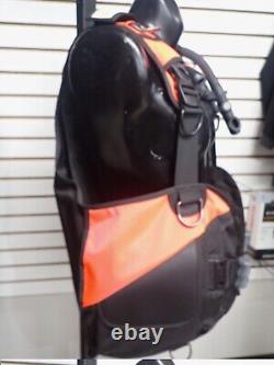 Aqualung Safety Orange PRO HD BCD Size Large NEW