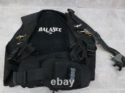 Aqualung / Seaquest Balance BCD Vest Back Bouyancy Device Men's M/L Weighted