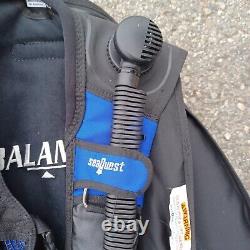 Aqualung Seaquest Balance BCD Vest Back Bouyancy Device Surelock (Large)