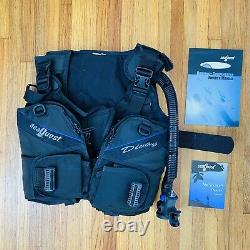 Aqualung Seaquest DIVA QD Scuba Diving BCD Women's XS Extra Small With Airsource