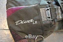 Aqualung Seaquest Diva XL Luxury Edition BCD Ladies Dive Jacket Size M