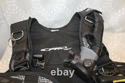 Aqualung Seaquest Pro QD+ BCD with Air Source Inflator, Hose Size Large Excellent