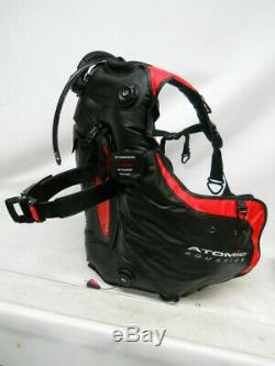 Atomic BC1 BCD with SS1 Inflator, Large, Red & Black, scuba pro diving vest bc