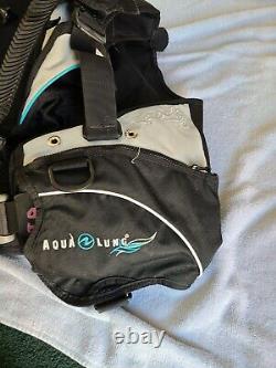 BC Buoyancy Compensator, Aqua Lung by Sea Quest, Pearl, Female Size Large