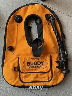 Buddy Double Gold ABLJ Vintage SCUBA Buoyancy Compensator Time Warp condition