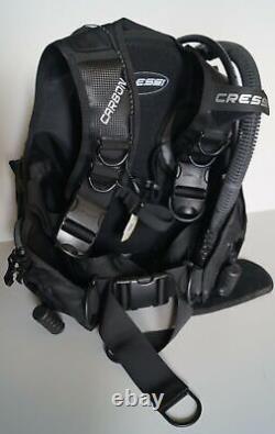 CRESSI CARBON Scuba Diving BCD Jacket Size XS
