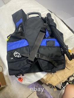 Cavalero Scuba Diving? Blue & Black BCD Men's Medium Weight Integrated Vest
