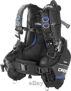 Cressi Aquaride Blue Pro Weight Integrated BCD Med