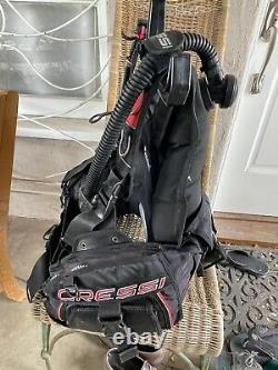 Cressi BCD Model S116 BCD, Large, Weight Integrated Buoyancy Compensator SCUBA