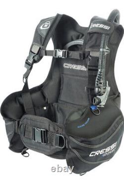 Cressi Durable Start Jacket Style BCD for scuba diving Black Large