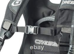Cressi Durable Start Jacket Style BCD for scuba diving Black Large
