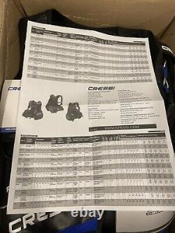 Cressi IC740802 Aquaride Blu Pro BCD Medium Scuba Gear NEW IN BOX! FREE SHIPPING