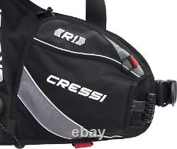 Cressi Lightweight Scuba Diving Jacket BCD with Integrated Movable Weight Pocket