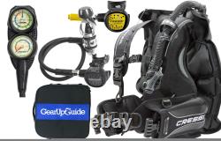 Cressi Patrol BCD Scuba Diving Gear with AC2 Compact Regulator, Compact Octo