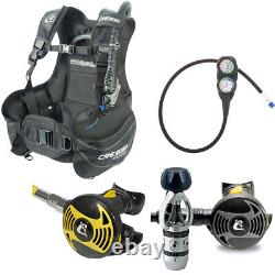 Cressi Start Equipment for Scuba Diving withBCD, Regulator, Octopus and Gauge