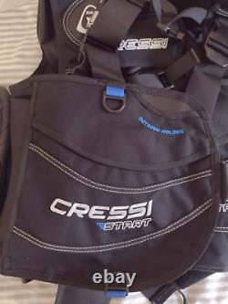 Cressi Start Equipment for Scuba Diving with XL BCD, Octopus and 4000 psi Gauge
