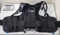 Cressi Start Jacket Style Scuba BCD Black & Blue Size L