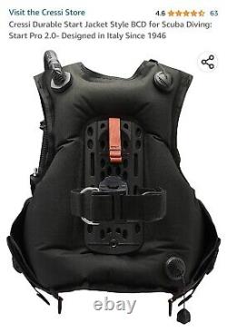Cressi Start Pro 2.0 Jacket Style Scuba Diving BCD Ideal for Beginners