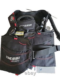 Cressi Start Scuba Diving BCD Vest / Jacket XL RED& BLACK