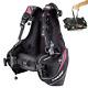 Cressi Sub Womens Travelight Bcd Ultra Light Scuba Diving Travel Bc Dive Md Pink