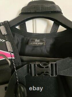 Cressi Sub Womens Travelight BCD Ultra Light Scuba Diving Travel BC Dive MD PINK