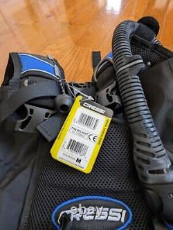 Cressi Sub Womens Travelight Scuba Diving Travel BCD MED Blue