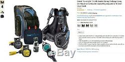 Cressi Travelight 15 LBS Scuba Diving Package Carry On Reg Dive Computer. Large