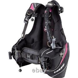 Cressi Travelight Women's Scuba Diving BCD, Black/Pink