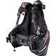 Cressi Travelight Women's Scuba Diving Bcd, Black/pink