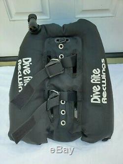DIVE RITE TRANSPAC II BCD with REC WINGS Size M/L