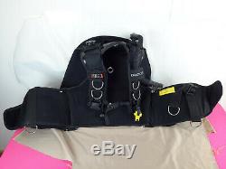 Dacor THE RIG 3 Scuba BCD Large, Weight Integrated Dive BC Buoyancy Compensator