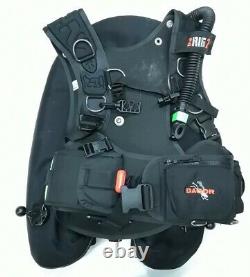 Dacor The Rig 2 Harness / Wing, Weight Integrated Scuba Diving BCD BC Small SM S