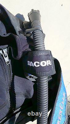 Dacor XTREMELLE Womens BC Black/Blue Size Medium EXCELLENT Condition SCUBA